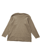 1990s DONALDSON ΠΛΕΚΤΗ ΜΠΛΟΥΖΑ MINIMAL BEIGE ΓΥΝΑΙΚΕΙΟ PRE OWNED L/XL