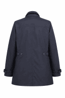DOPPELGANGER ROMA COAT MINIMAL BLACK MEN PRE OWNED XXL