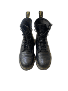 DR MARTENS ANKLE BOOTS CLASSIC BLACK ΑΝΤΡΙΚΟ PRE OWNED EU 36