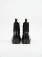 DR MARTENS ANKLE BOOTS CLASSIC BLACK ΑΝΤΡΙΚΟ PRE OWNED EU 36