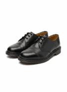 DR MARTENS DERBY SHOES CLASSIC BLACK MEN PRE OWNED EU 39