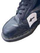 DR MARTENS ΔΕΡΜΑΤΙΝΑ ΜΠΟΤΑΚΙΑ CLASSIC ΜΑΥΡΑ UNISEX PRE OWNED EU 39