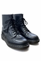 DR. MARTENS Black Leather Boots Size 38