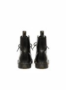 DR MARTENS LEATHER BOOTS WORKWEAR BLACK UNISEX PRE OWNED EU 39