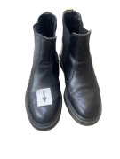 DR MARTENS CHELSEA BOOTS CLASSIC BLACK UNISEX PRE OWNED EU 38