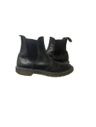 DR MARTENS CHELSEA BOOTS CLASSIC BLACK UNISEX PRE OWNED EU 38