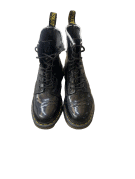 DR MARTENS ΜΠΟΤΑΚΙΑ CLASSIC PATENT ΜΑΥΡΑ UNISEX PRE OWNED EU 37