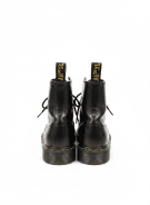 DR MARTENS ΜΠΟΤΑΚΙΑ ΚΟΡΔΟΝΙ CHUNKY ΜΑΥΡΟ ΑΝΤΡΙΚΟ PRE OWNED EU 39