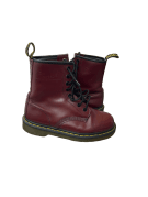 DR MARTENS ΜΠΟΤΑΚΙΑ LEATHER BORDO ΑΝΤΡΙΚΟ PRE OWNED EU 38
