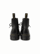 DR MARTENS STIVALETTI CON ZIP PLATFORM NERO DONNA PRE OWNED EU 37