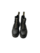 DR MARTENS STIVALETTI CON ZIP PLATFORM NERO DONNA PRE OWNED EU 37