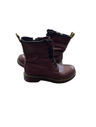 DR MARTENS ΜΠΟΤΕΣ CLASSIC BURGUNDY UNISEX PRE OWNED EU 37