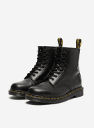 DR MARTENS ΜΠΟΤΕΣ ΜΑΥΡΟ ΑΝΤΡΙΚΟ PRE OWNED EU 38