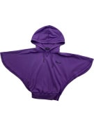 DSQUARED2 HOODIE PONCHO VINTAGE ΜΕ ΛΟΓΟΤΥΠΟ ΜΟΒ ΓΥΝΑΙΚΕΙΟ M