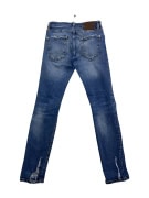 DSQUARED2 Τζιν Παντελόνι DISTRESSED με Σκισίματα & ICON Patch Μπλε UNISEX S