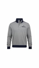 DUNMORE Μπλούζα Polo Casual Logo Γκρι Ανδρικό XL
