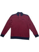DUNMORE Μπλούζα Polo Casual Logo Μπορντό Ανδρικό L