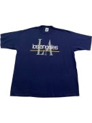 DYNASTY T-SHIRT LOS ANGELES LOGO OVERSIZED ΜΠΛΕ UNISEX XXL