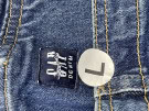GAP ΣΑΛΟΠΕΤΑ ΤΖΙΝ WIDE LEG ΜΠΛΕ ΓΥΝΑΙΚΕΙΟ PRE OWNED L