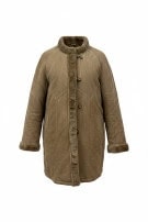 EAST BODY ΠΑΛΤΟ SHEARLING VINTAGE ΜΠΕΖ ΓΥΝΑΙΚΕΙΟ PRE OWNED M