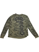 ECKO UNLTD. ΜΠΛΟΥΖΑ ΜΑΚΡΥΜΑΝΙΚΗ WAFFLE KNIT CAMO KHAKI UNISEX L