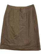 ELENA MIRO ΦΟΥΣΤΑ VINTAGE HERRINGBONE ΚΑΦΕ ΓΥΝΑΙΚΕΙΑ XL