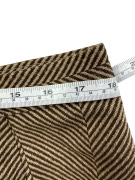 ELENA MIRO ΦΟΥΣΤΑ VINTAGE HERRINGBONE ΚΑΦΕ ΓΥΝΑΙΚΕΙΑ XL