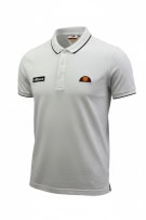 ELLESSE Polo T-Shirt Λευκό Heritage Logo UNISEX S