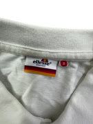 ELLESSE Polo T-Shirt Λευκό Heritage Logo UNISEX S