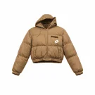 Ellesse Puffer Jacket Vintage Logo Beige Unisex M
