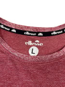 ELLESSE T-SHIRT CASUAL ΜΠΟΡΝΤΟ UNISEX L preowned