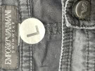 EMPORIO ARMANI BERMUDA SHORTS MINIMAL NERO DONNA PRE OWNED M