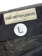 EMPORIO ARMANI TROUSERS CLEAN GREY MEN PRE OWNED L