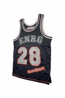 Energie canotta da basket nera con stampa 2XL