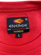 ENERGIE T-SHIRT LOGO RED MEN'S L