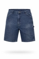 ENGINEERED GARMENTS CARPENTER SHORTS VINTAGE WASHED ΜΠΛΕ ΑΝΤΡΙΚΟ PRE OWNED L