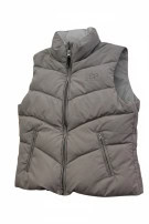 ESPRIT SPORTS GILET PUFFER SPORTSWEAR GRIGIO STONE DONNA PRE OWNED M