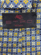 ETRO TIE CLASSIC BLUE MENS PRE OWNED