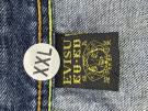 EVISU DENIM SHORTS VINTAGE BLUE MEN PRE OWNED XXL