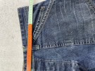 EVISU DENIM SHORTS VINTAGE BLUE MEN PRE OWNED XXL
