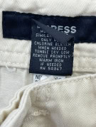 EXPRESS PANTALONI CARGO UTILITY CREMA UOMO PRE OWNED M