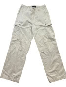 EXPRESS PANTALONI CARGO UTILITY CREMA UOMO PRE OWNED M