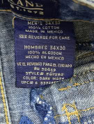 FADED GLORY CARGO ΤΖΙΝ ΠΑΝΤΕΛΟΝΙ UTILITY DARK WASH ΜΠΛΕ ΑΝΤΡΙΚΟ PRE OWNED L