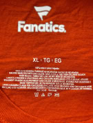 FANATICS GRAPHIC TEE ATHLETIC ORANGE ΑΝΤΡΙΚΟ PRE OWNED XL