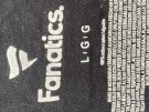 FANATICS T SHIRT GRAPHIC SPORTSWEAR NERO UOMO PRE OWNED L