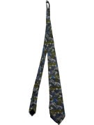 FENDI ΓΡΑΒΑΤΑ VINTAGE ΜΠΛΕ ΠΡΑΣΙΝΟ ΑΝΤΡΙΚΟ PRE OWNED
