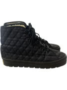 FENDI HIGH TOP SNEAKERS MINIMAL ΜΑΥΡΟ ΓΥΝΑΙΚΕΙΟ PRE OWNED EU39