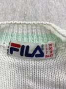 FILA ΑΜΑΝΙΚΟ ΠΛΕΚΟ VEST VINTAGE ΛΟΓΟΤΥΠΟ ΛΕΥΚΟ/ΠΡΑΣΙΝΟ ΑΝΔΡΙΚΟ L