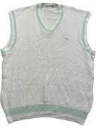 FILA ΑΜΑΝΙΚΟ ΠΛΕΚΟ VEST VINTAGE ΛΟΓΟΤΥΠΟ ΛΕΥΚΟ/ΠΡΑΣΙΝΟ ΑΝΔΡΙΚΟ L