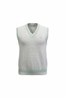 FILA ΑΜΑΝΙΚΟ ΠΛΕΚΟ VEST VINTAGE ΛΟΓΟΤΥΠΟ ΛΕΥΚΟ/ΠΡΑΣΙΝΟ ΑΝΔΡΙΚΟ L